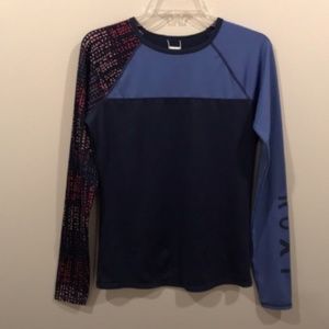 Roxy Girls Rash Guard (size Large)